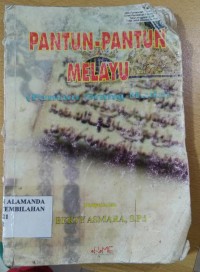 Pantun-pantun Melayu ( Pantun orang muda)