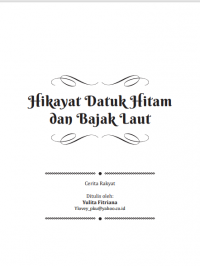Hikayat datuk  Hitam & Bajak Laut ( E-book)