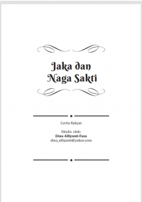 Jaka Dan Naga Sakti (E-book)