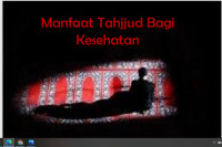 Manfaat Tahajud bagi Kesehatan (E-book)