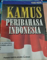KAMUS PRIBAHASA INDONESIA
